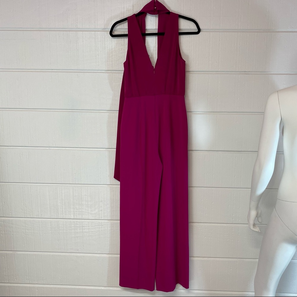DVF Virginie amaranth DVF jumpsuit - Picture 7 of 9